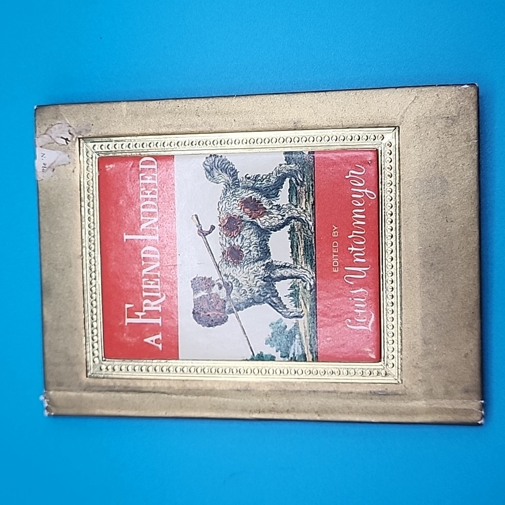 Vintage 1968 "A Friend Indeed" A Golden Thought Book.